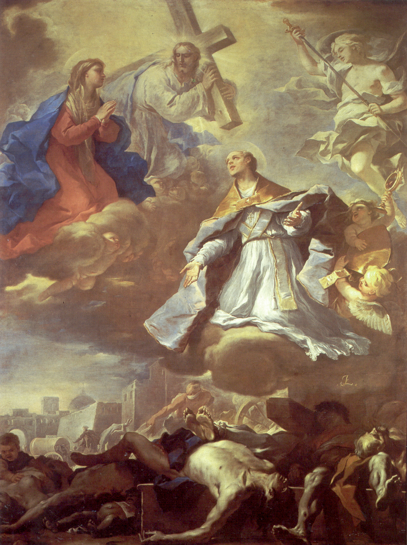 Luca Giordano, Heiliger Januarius von Neapel