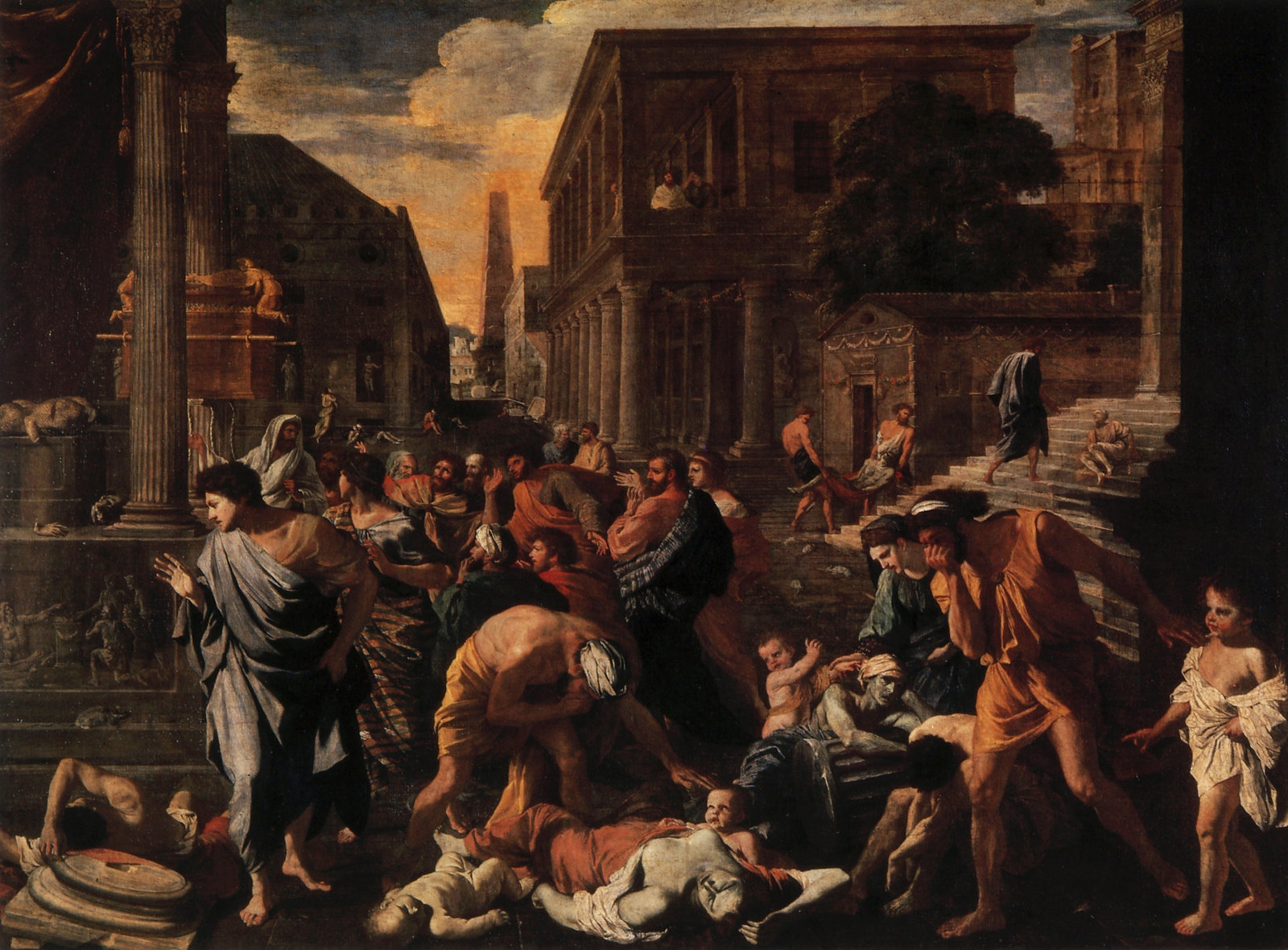 Poussin Plague at Ashdod